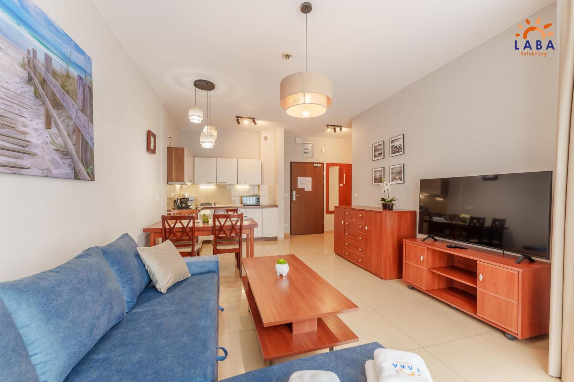 Laba Kolobrzeg Apartamenty Diune Z Parkingiem Buitenkant foto